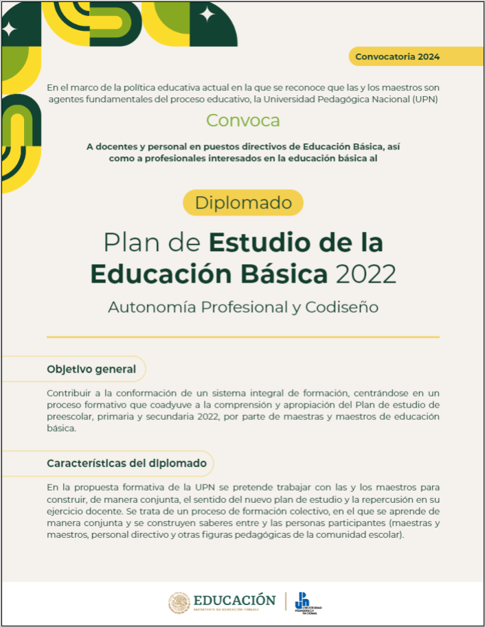Plan de Estudios de la Educación Básica 2022 – Unidad UPN 099 CDMX ...